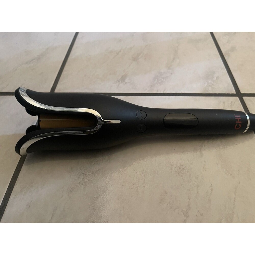 CHI CA2247 Womens Black Electric Corded Easy Control Rotating Curler 240V